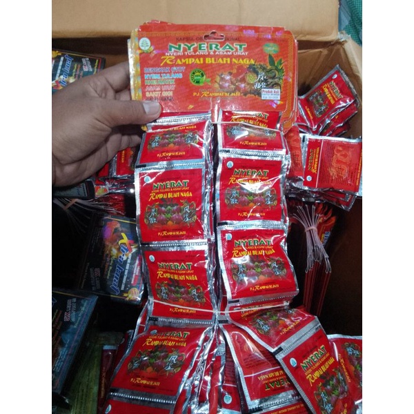 Nyerat Buah Naga kapsul