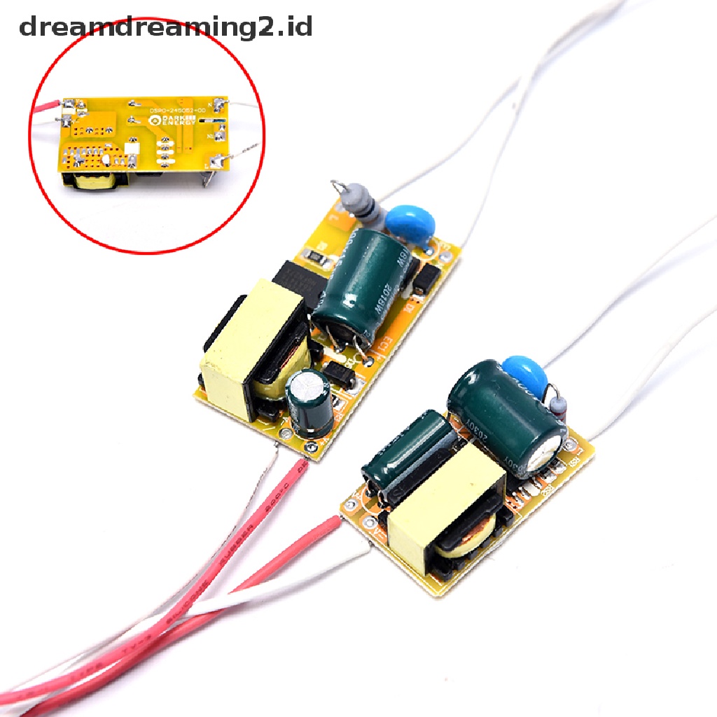 (dream) 3w 5W 8W 18W 36W Lampu LED Driver Supply Trafo Papan Modul Radiag   .