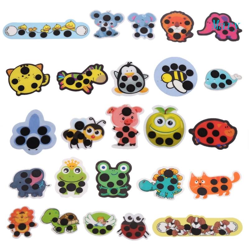 Mary Kids Strip Dahi Stiker Suhu Kartun Demam Untuk Bayi