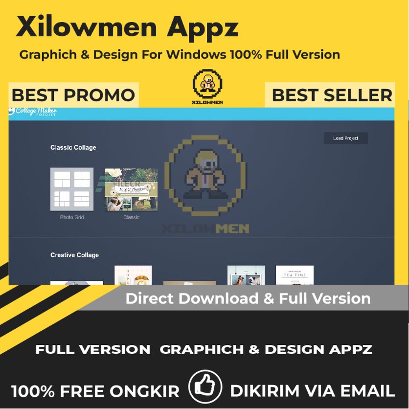 [Full Version] FotoJet Collage Maker Pro Design Graphics Lifetime Win OS
