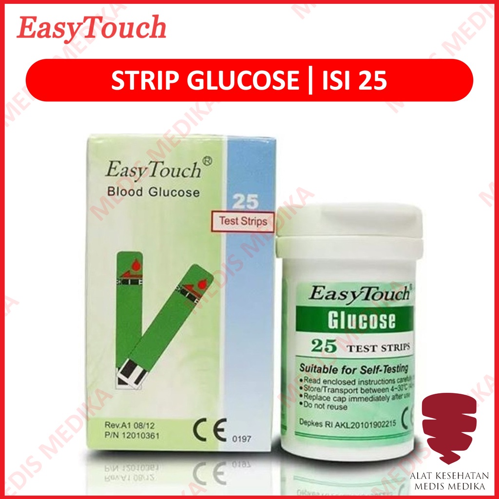 Strip Easy Touch Cholesterol Uric Acid Hemoglobin Gula Darah Diangnosa