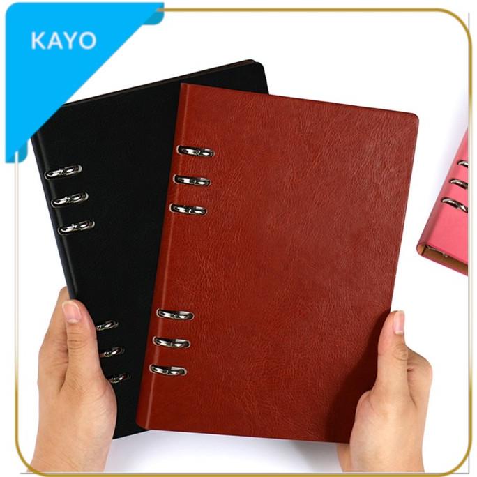 

3K |buku agenda bahan kulit leader, buku memo kerja, note book leader