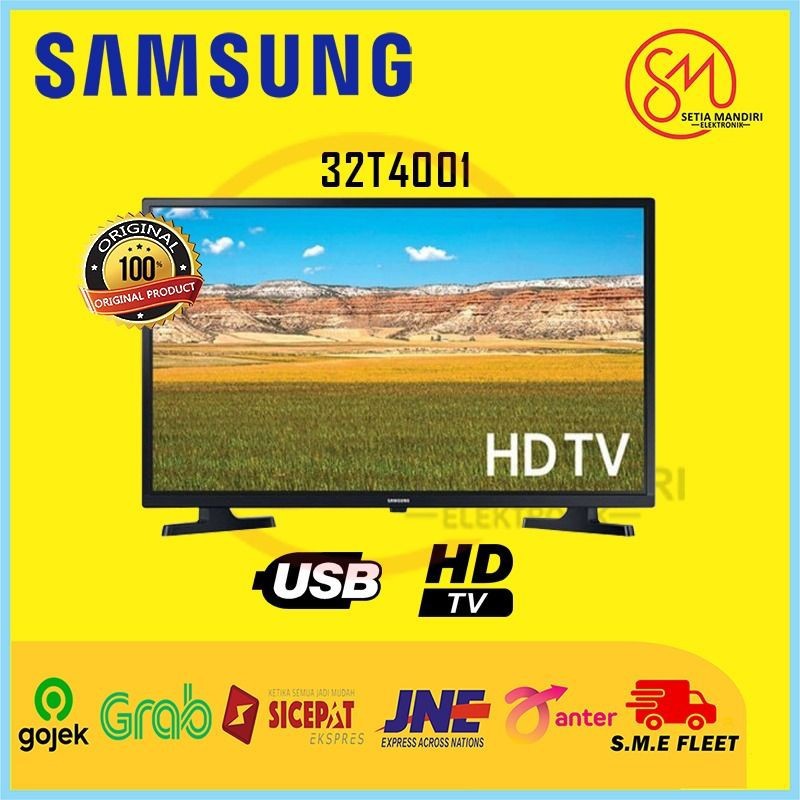 [KARGO] SAMSUNG 32T4001 LED TV 32 Inch Digital USB HDMI - UA32T4001AKXXD