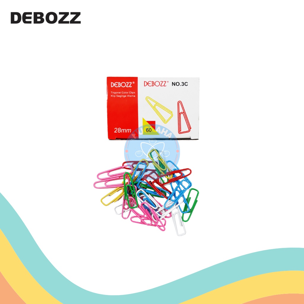 

PAPER CLIP WARNA DEBOZZ NO 3 (10 PCS)