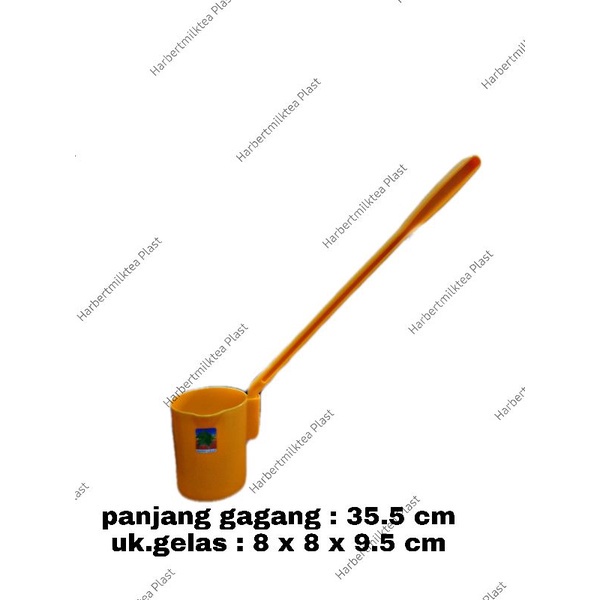 Gayung es buah toples Abella Genoa/Gayung es buah Greenleaf 1466