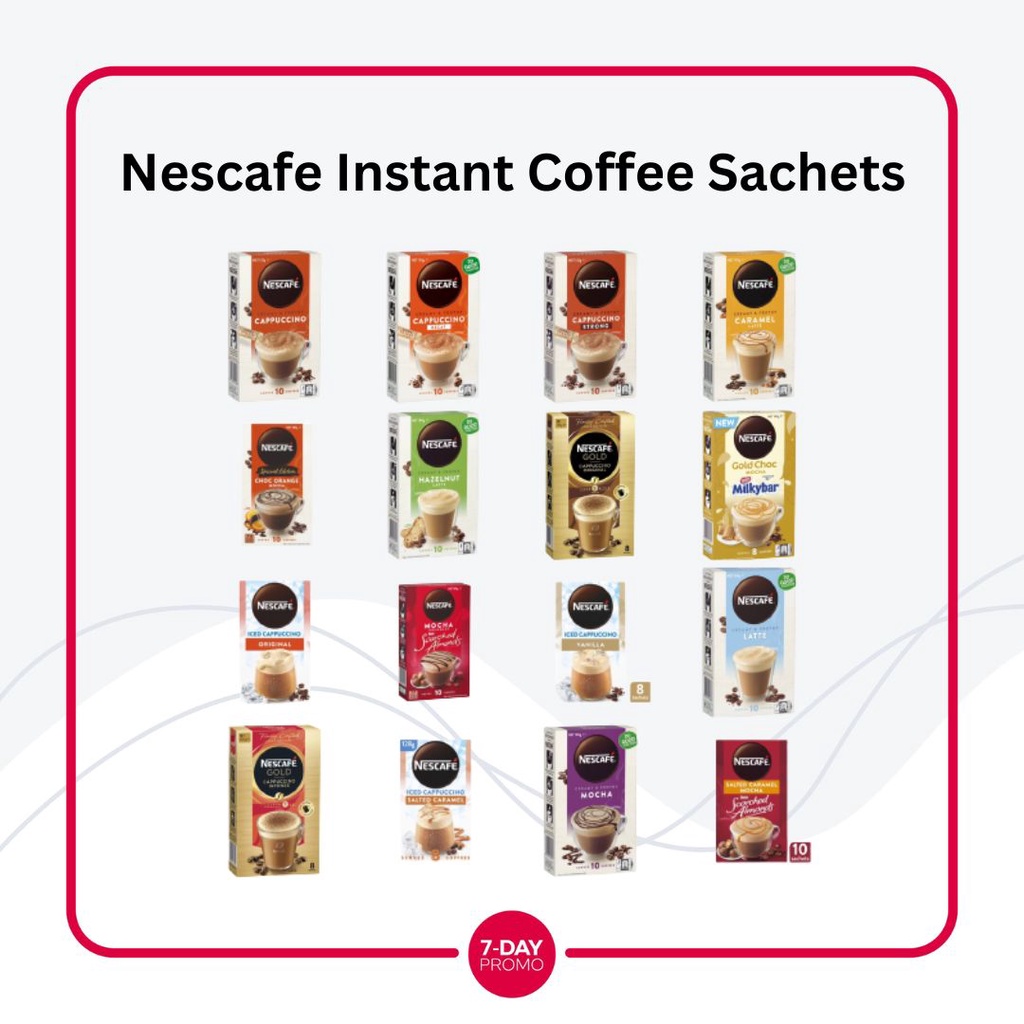 Nescafe Australia Coffee Instant Sachets Only