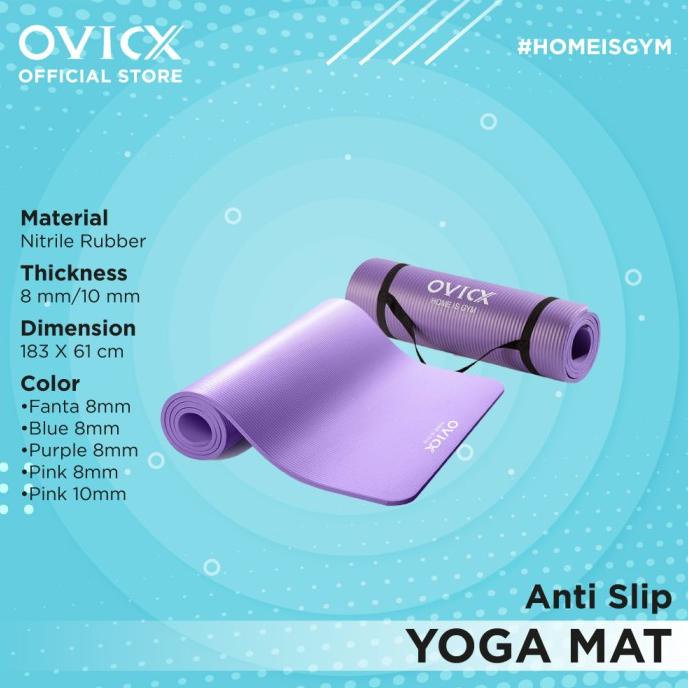 OVICX Matras Yoga Mat Yoga Anti Slip