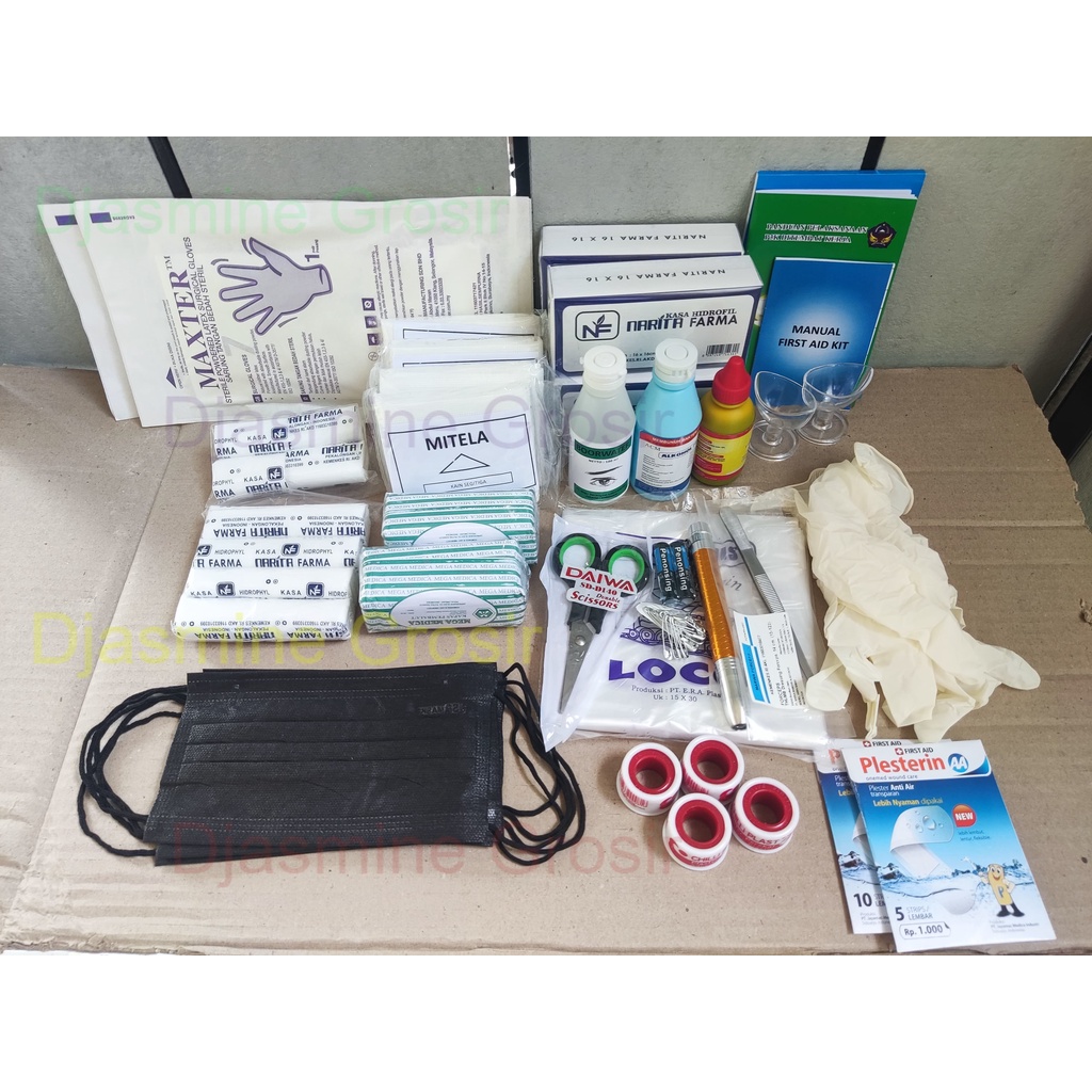 ISI Paket P3k Tipe C / First Aid Isi Tipe C /Hanya isi p3k Type C