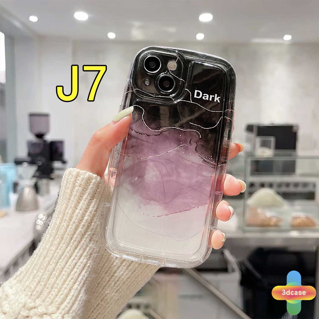 Kompatibel Untuk IPhone XR 11 12 13 14 PRO MAX 6 7 6S 8 14 Plus X XS MAX 11 12 13 SE 2020 6SPlus 7Plus 6Plus 8Plus 14Plus Kesan Gradasi Ungu Soft Case