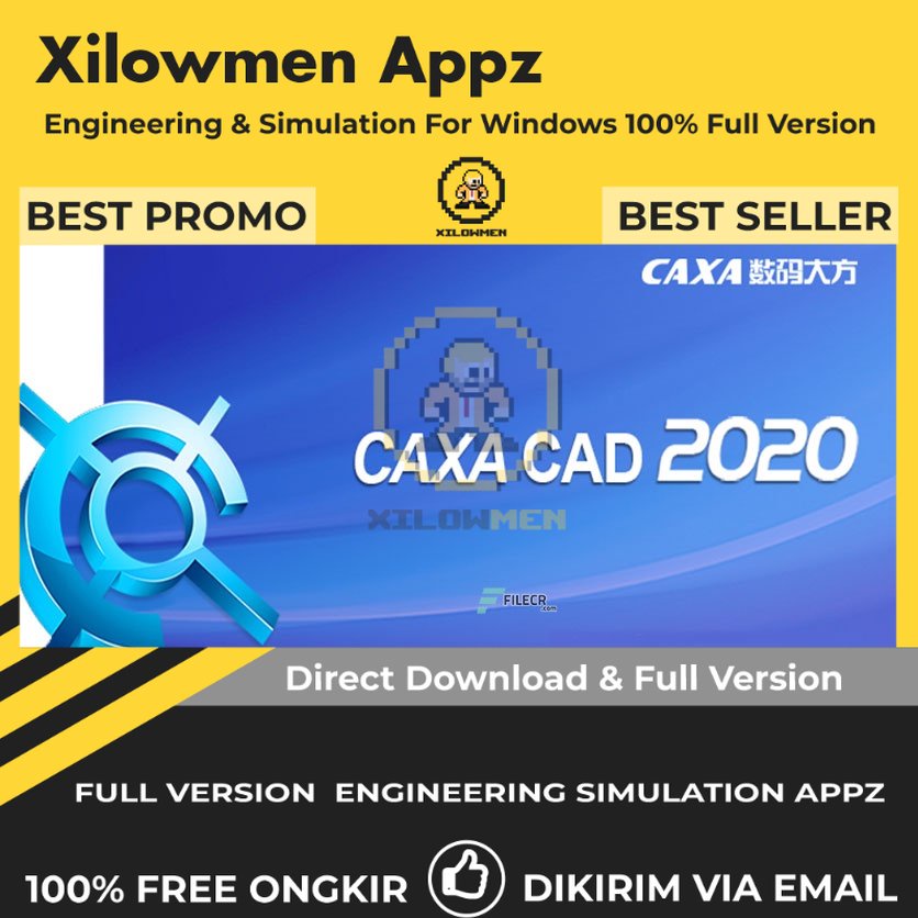 [Full Version] CAXA CAD 2020 SP0 v Pro Engineering Software Lifetime Win OS