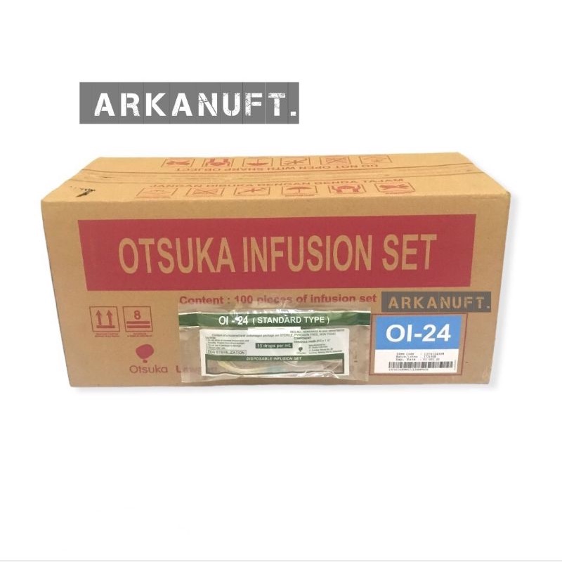 Selang Infus Infuset Otsuka OI-24 1box isi 100pcs