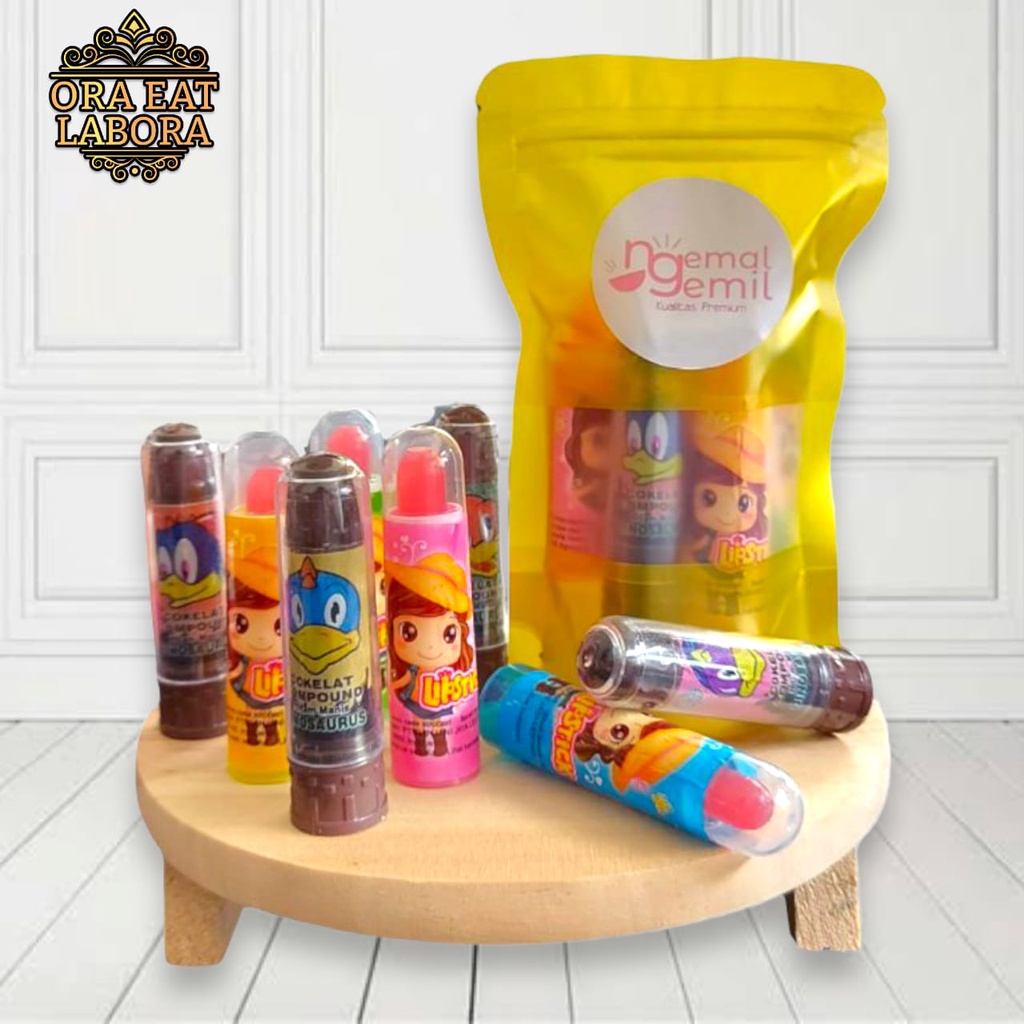 

Permen & Coklat Lipstik Mixed Permen & Coklat Bentuk Lipstik Mixed Kualitas Premium - Ora Eat Labora