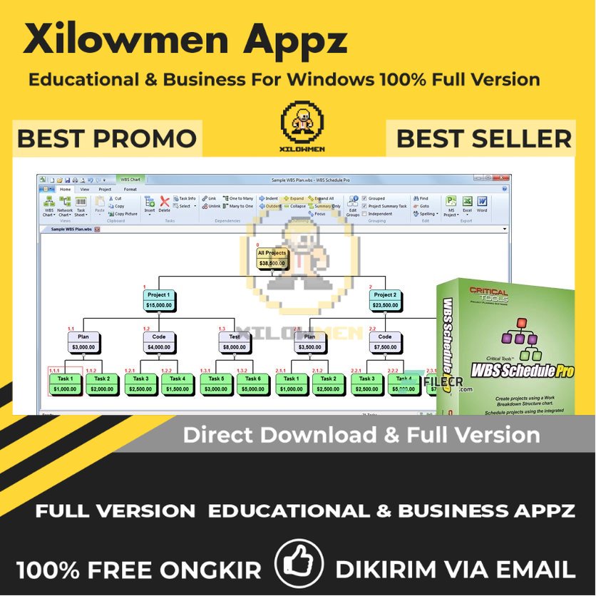 [Full Version] Critical Tools WBS Schedule Pro Educational Business Lifetime Win OS