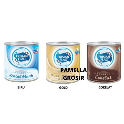 

PAMELLAGROSIR BISA COD - BAYAR DITEMPAT - FRISIAN FLAG SUSU KENTAL MANIS COKLAT & FULL CREAM 370GR