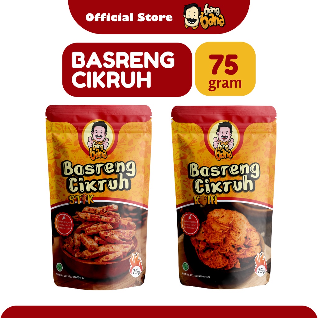 

Basreng Cikruh Pedas Daun Jeruk Kemasan Premium 75 Gram