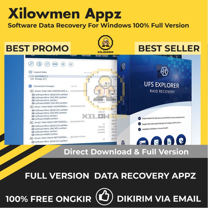 [Full Version] UFS Explorer RAID Recovery Pro Lifetime Data Recovery WIN OS