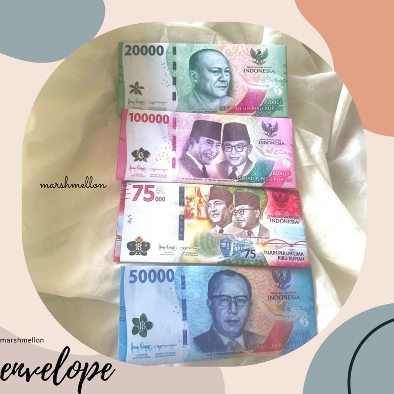 

AMPLOP THR LEBARAN UNIK MOTIF 100 RIBU 75 RIBU 50 RIBU 20 RIBU LUCU PANJANG CUSTOM