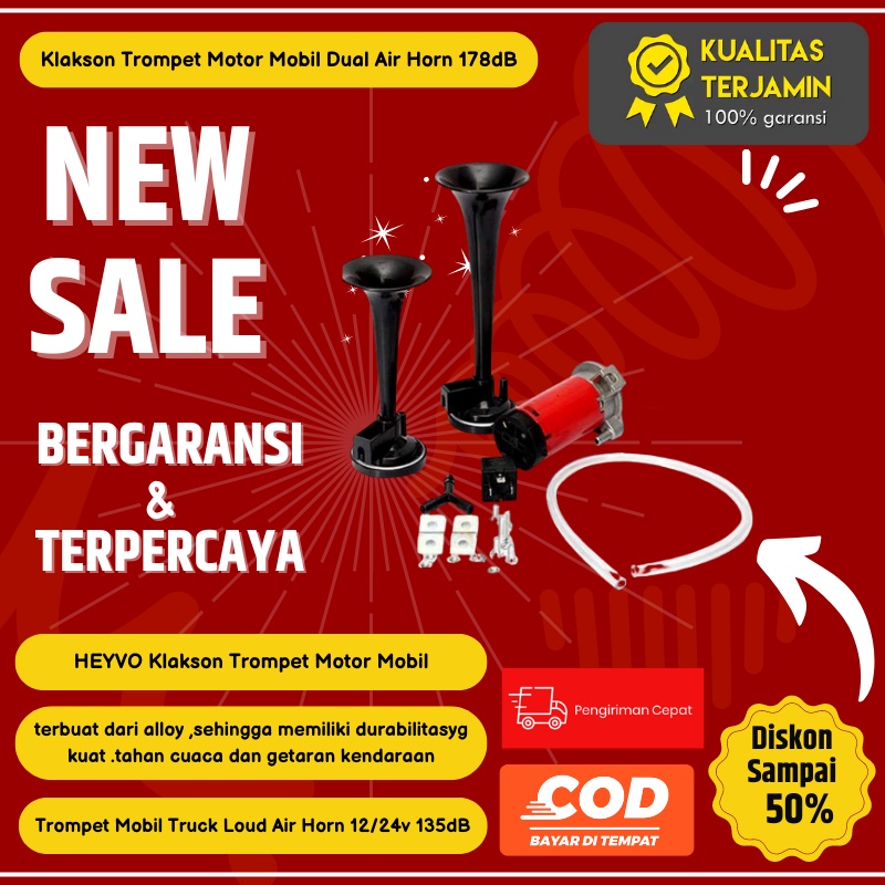 Klakson Motor Mobil Kelakson Variasi Suara Unik Bmw Hella Relay Trompet Keras Avanza Truk Tlakson Kl