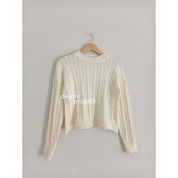Softly Cable Blouse Delani.project
