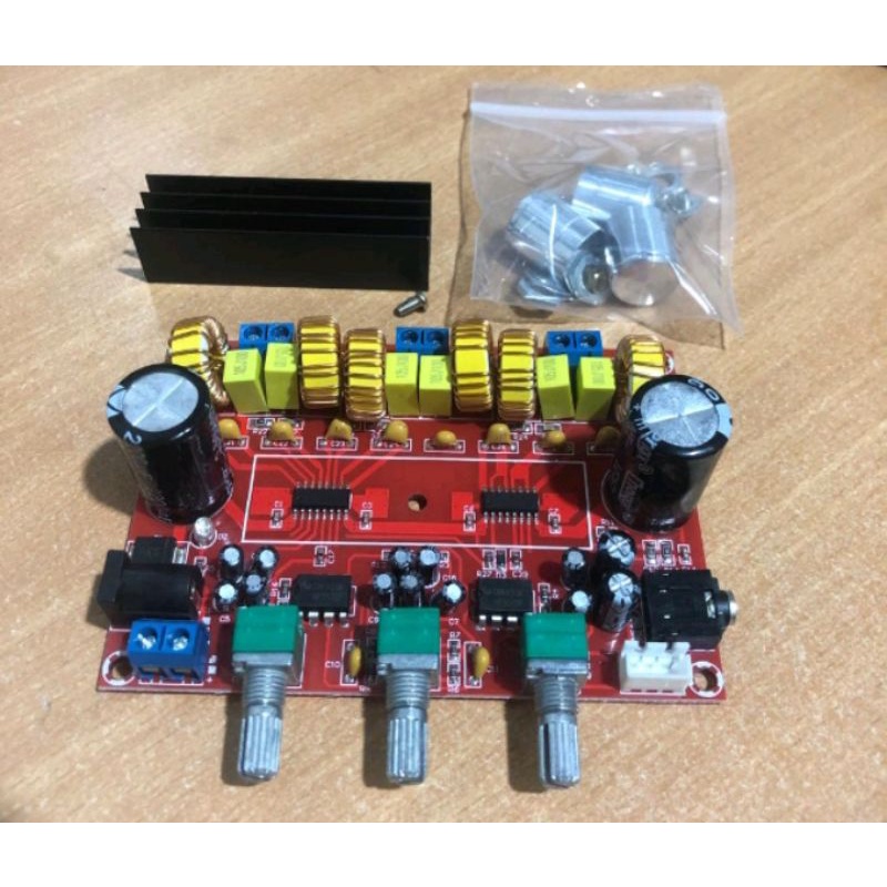 DIY Audio Kit TPA3116D2 2.1 Channel class D 2 x 50W + Subwoofer 100W Amplifier 12 - 24V