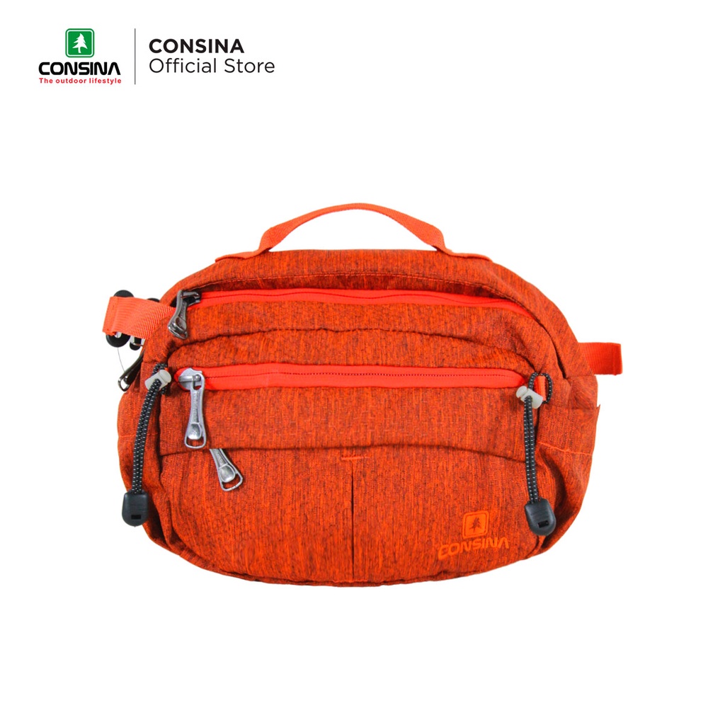 Tas Slempang Travel Bag Consina Silvertone