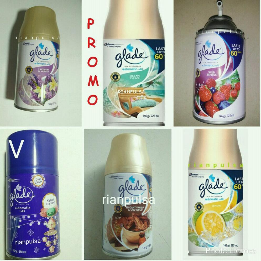 wdc-90 Refill Glade reffil isi ulang pengharum ruangan otomatis ocean lavender coffee Outwood lemon 