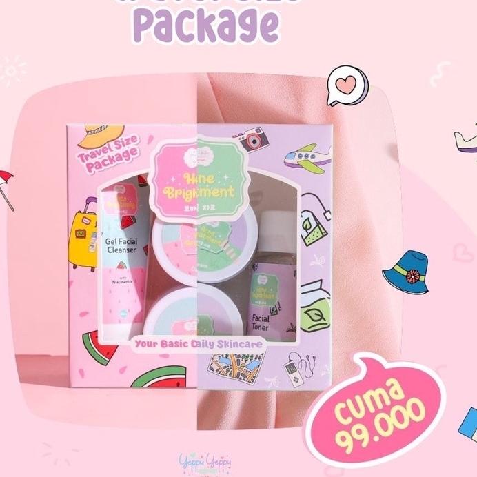 ➬ PAKET SKINCARE YeppuYeppu Yeppu yepu YEPPU-YEPPU CHINGU BY KIYOWO TRAVEL SIZE  HALAL ➦