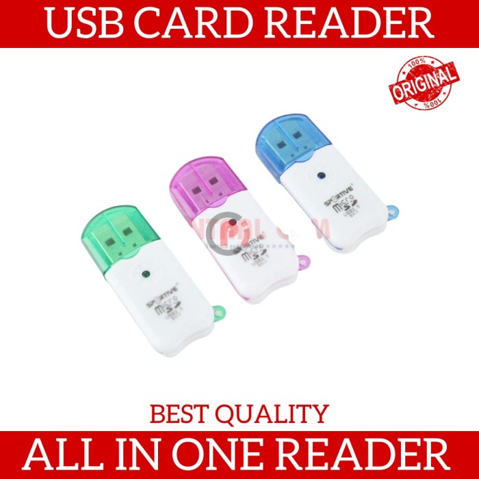 USB Card Reader Micro SD All In One Reader Memory USB 2.0 SV-01 SV-90