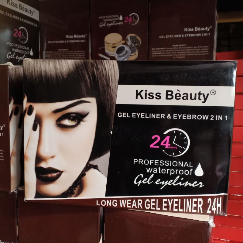 EYELINER DAN EYEBROW GEL K.B 24HOURS 9954