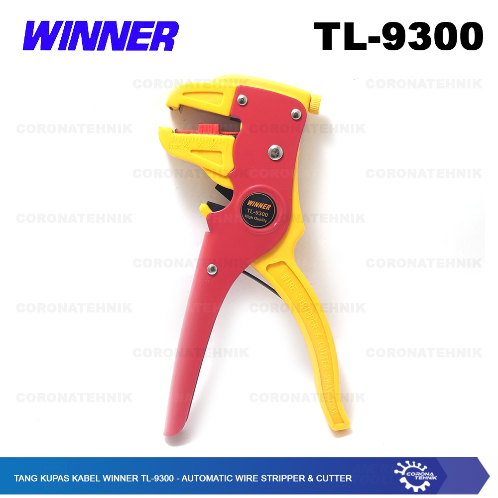 Automatic Wire Strippe &amp; Cutterm - Tang Kupas Kabel Winner TL-9300