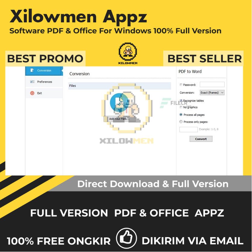 [Full Version]  Best PDF to Word Converter Pro PDF Office Lifetime Win OS