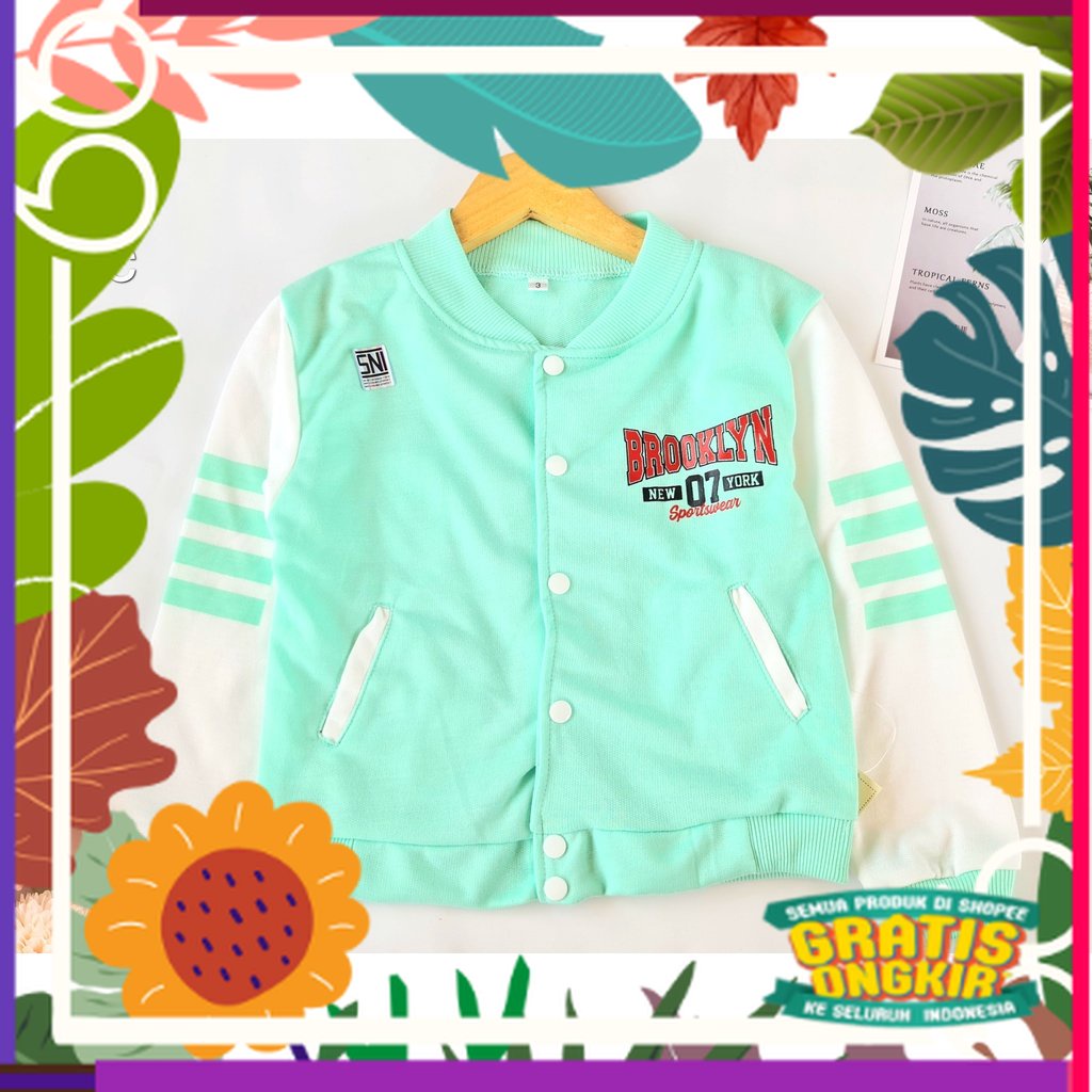JAKET ANAK/JAKET BOMBER/JAKET BROOKLY / unik beauty
