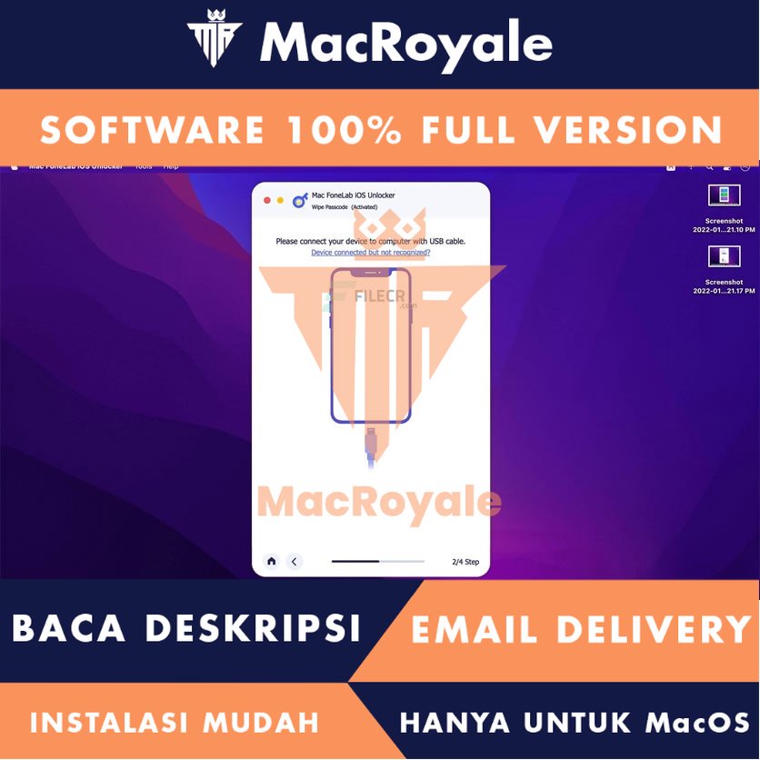 [MacOS] Mac FoneLab iOS Unlocker Full Version Lifetime Full Garansi