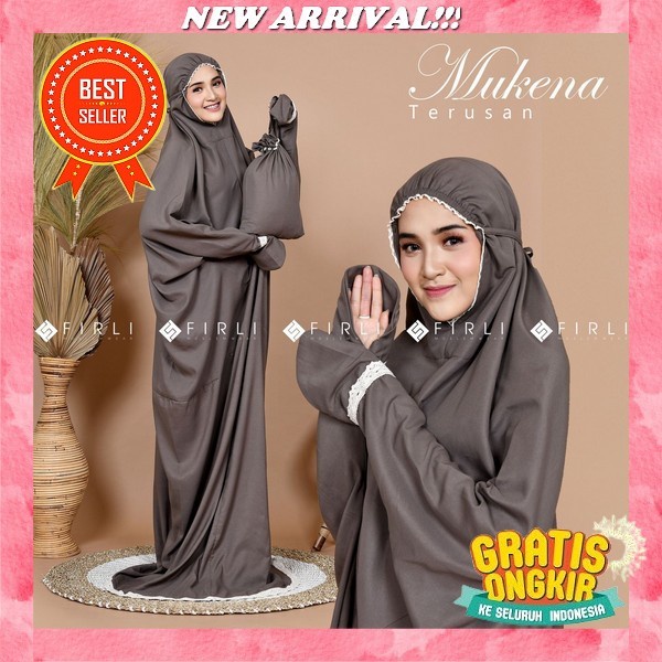 Syadzilah - Mukena Terusan Dewasa Bordir Syafara Mukena Dewasa Terusan Mukenah Lajuran Mekenah Terba