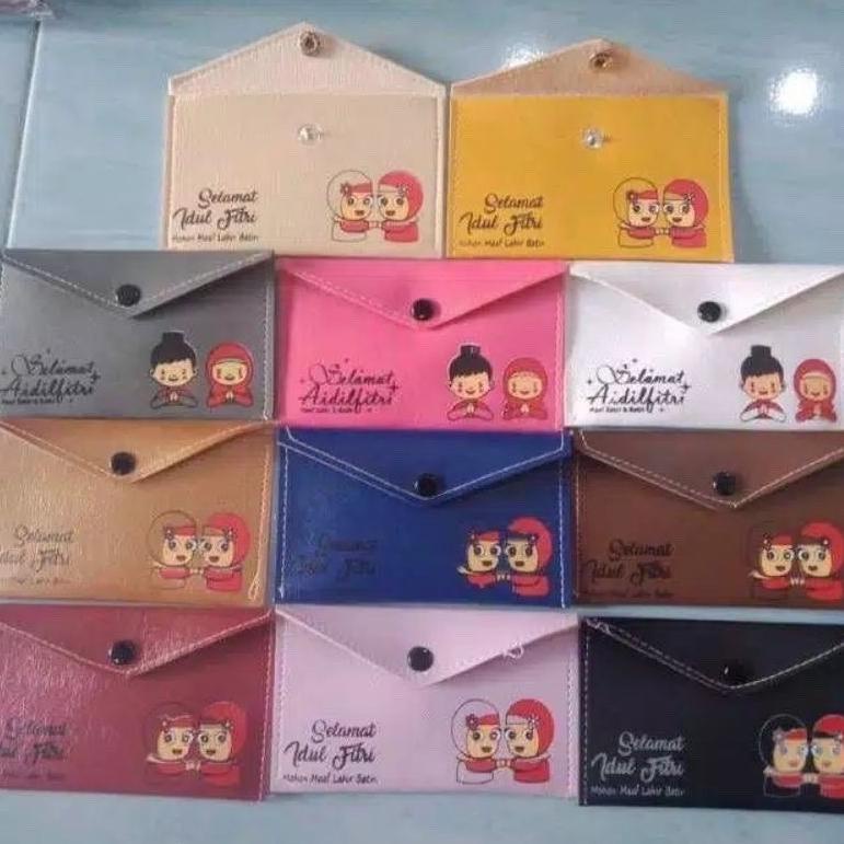 

D35 12Pc Dompet Angpao Lebaran Pouch Lebaran Dompet Amplop Lebaran Angpau Imlek TREND ☣