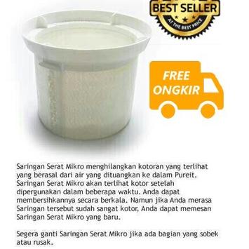 ➵ Unilever Pure It Saringan Putih Microfiber Mesh PureIt Microfiber Mesh ➾