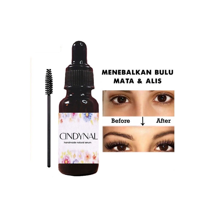 EYE LASH OIL SERUM EYEBROW &amp; SERUM EYELASH SERUM BULU MATA CINDYNAL BY SUGAR BPOM PEMANJANG BULU MATA DAN ALIS SERUM BULMAT