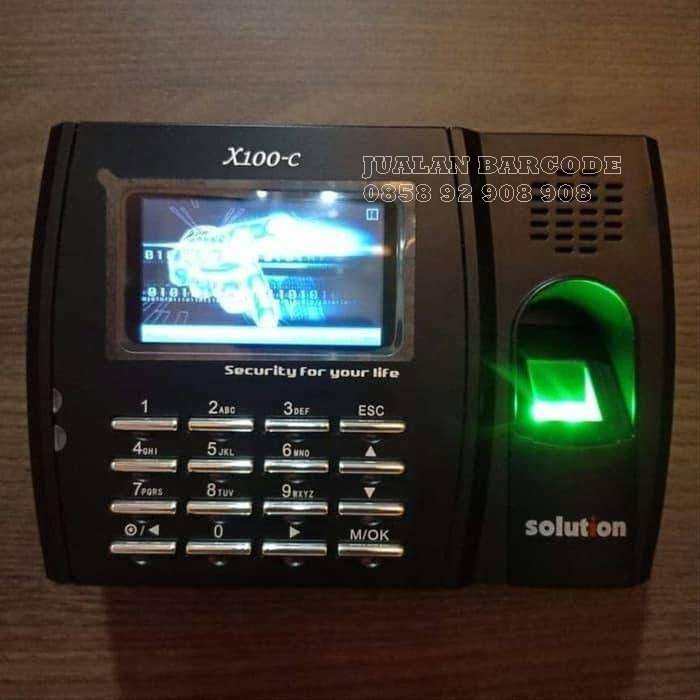 

[[JNT COD]] Solution X100c Fingerprint mesin absensi