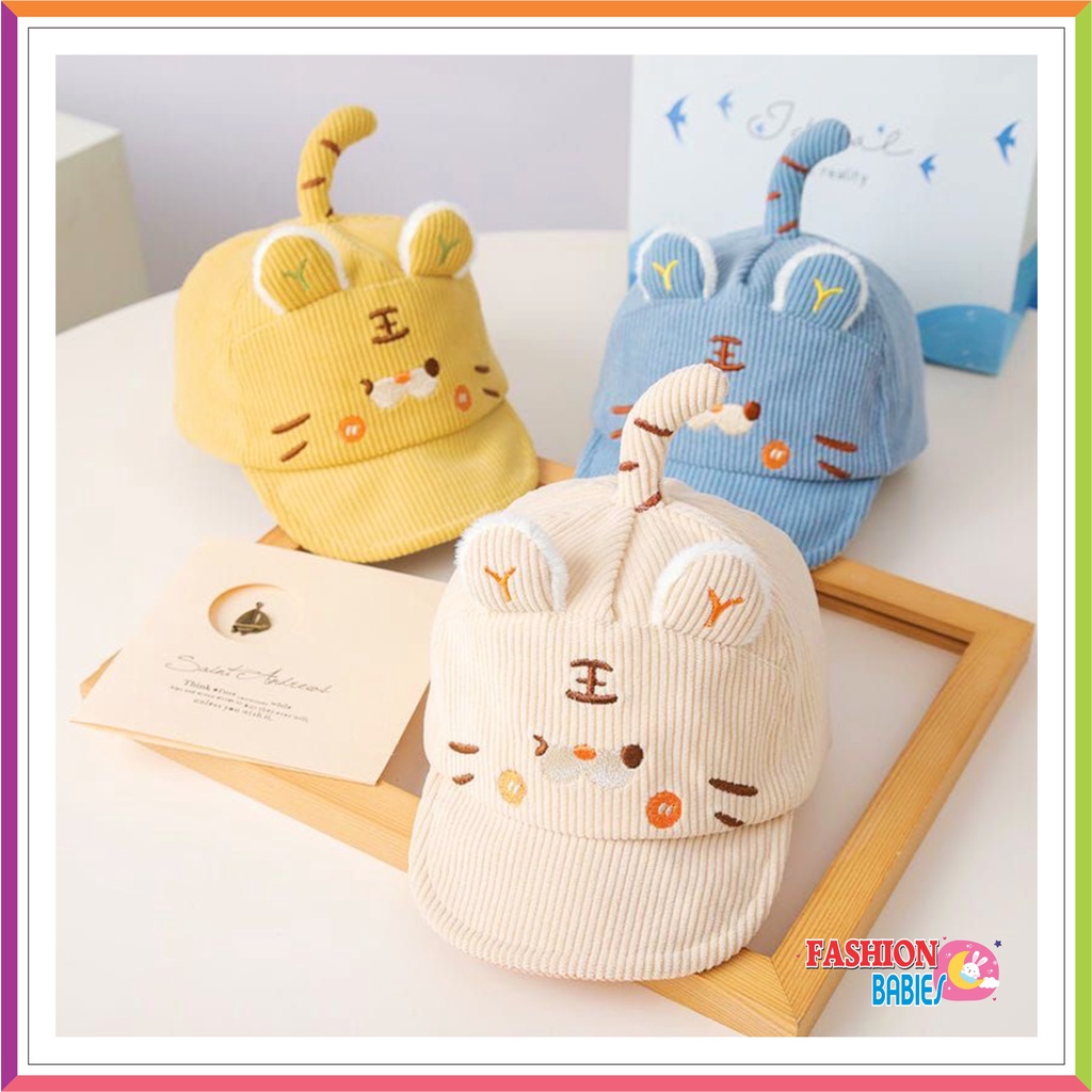 BEAR BASEBALL HAT 3D IMPORT | TOPI CAP IMPORT / TOPI ANAK USIA 1-4 TAHUN UNISEX