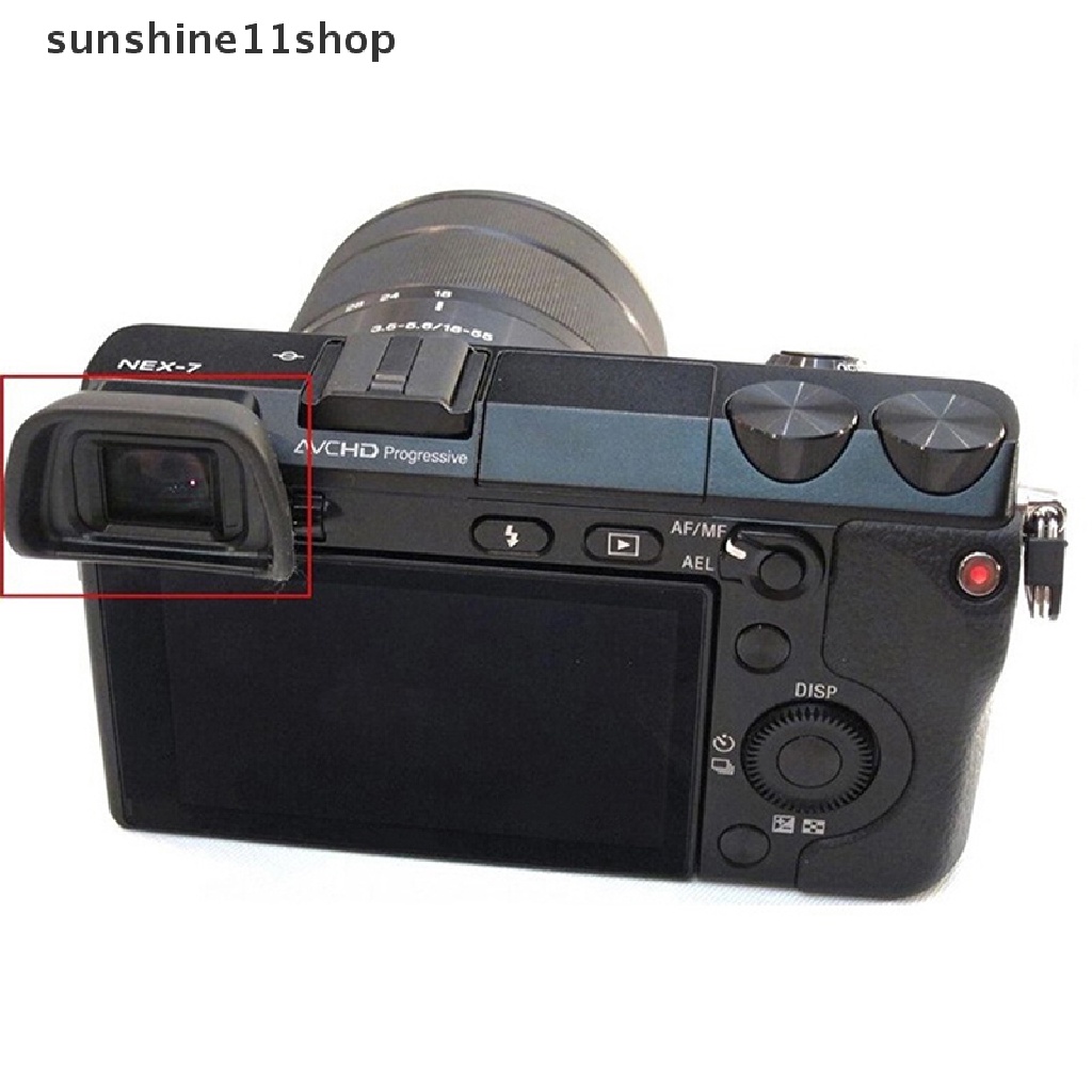 Sho EP10 Viewfinder Rubber Eye Cup Lensa Mata Eyecup Untuk A6300 A6000 NEX 6 7 FDA-EV1S Kamera DSLR Kit Aksesoris N