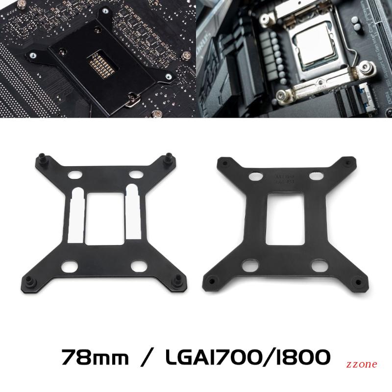 Zzz Universal Motherboard Backplate CPU Heatsink Mounting Bracket Mudah Dipasang Cooling Radiator Base 78mm Lubang Spacin