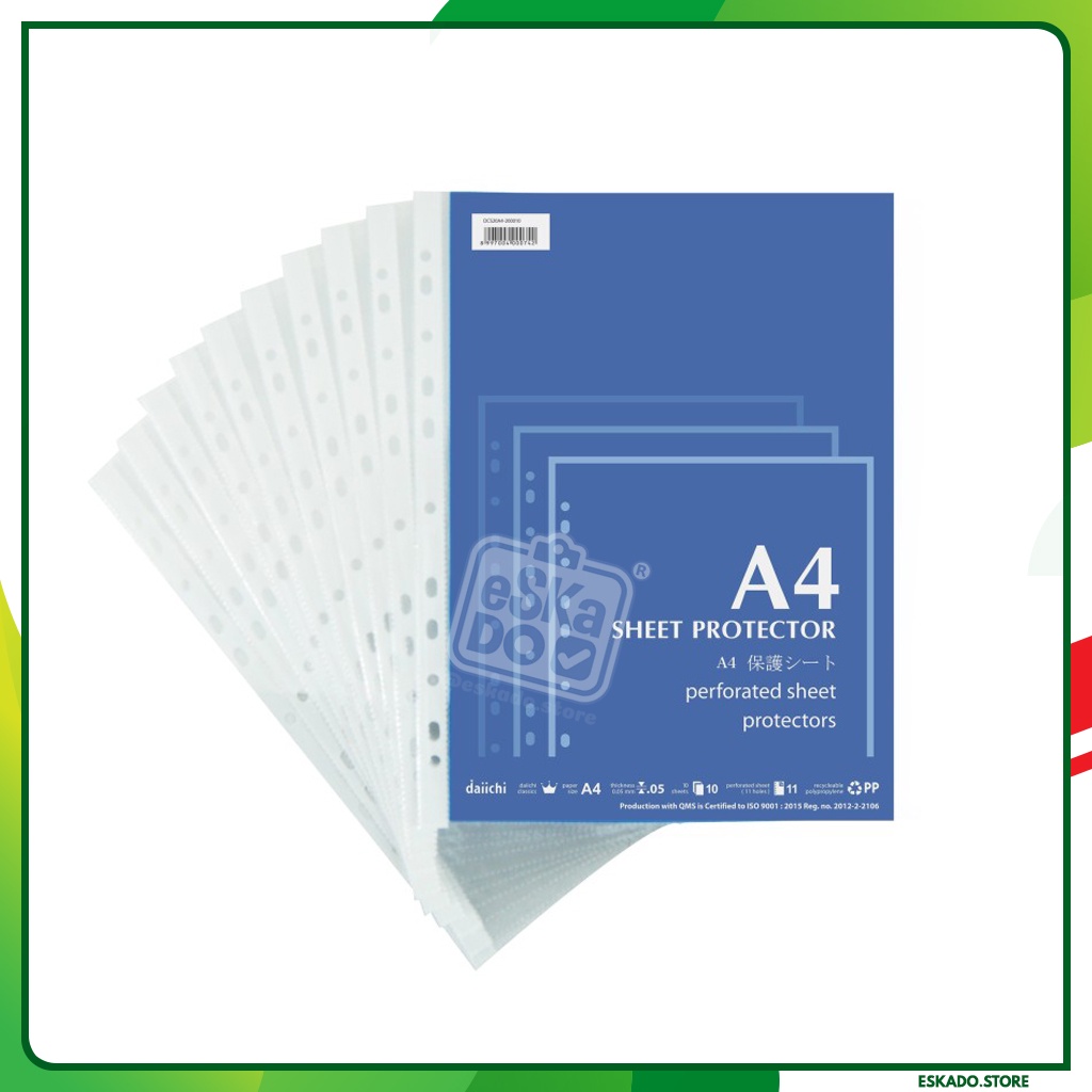 Sheet Protector Daiichi A4 / FC (0.05)