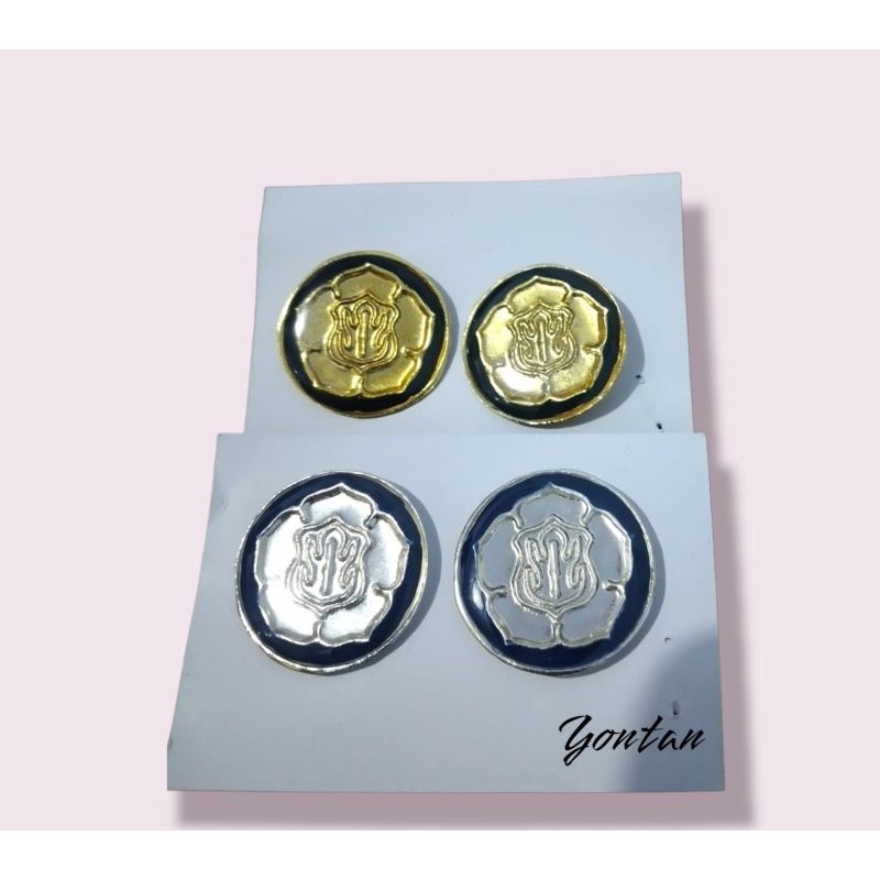 Perlengkapan Security Pin Monogram Satpam