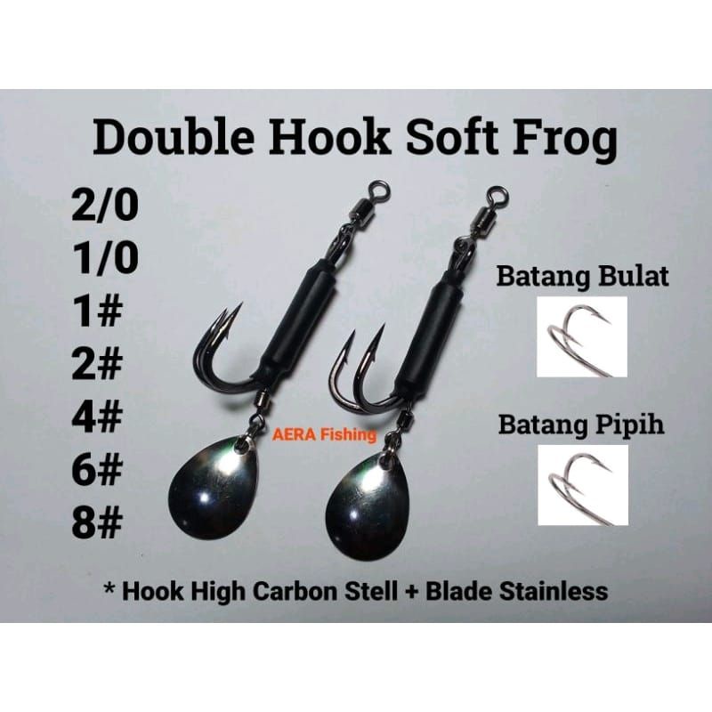 Kail Double Hook siap pakai