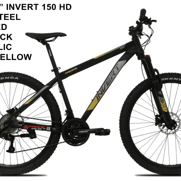 (Khusus Cargo) Sepeda Mtb 27,5" Pacific Invert 150 Hd 24 Speed #Original