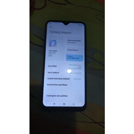 MESIN REDMI NOTE8