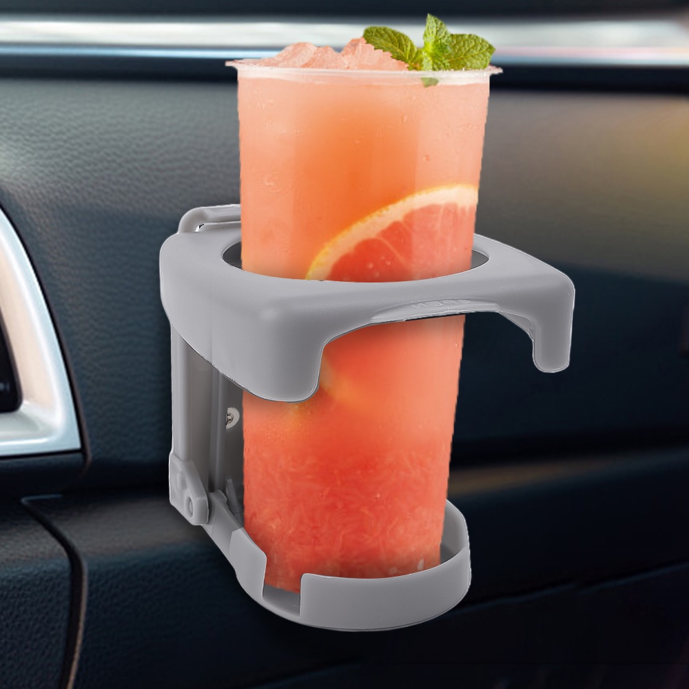 3warna Tempat Gelas Air Mobil Drink Cup Holder Car Universal Lipat Tempat Cangkir Air Outlet Tempat Minuman Aksesoris Interior Mobil