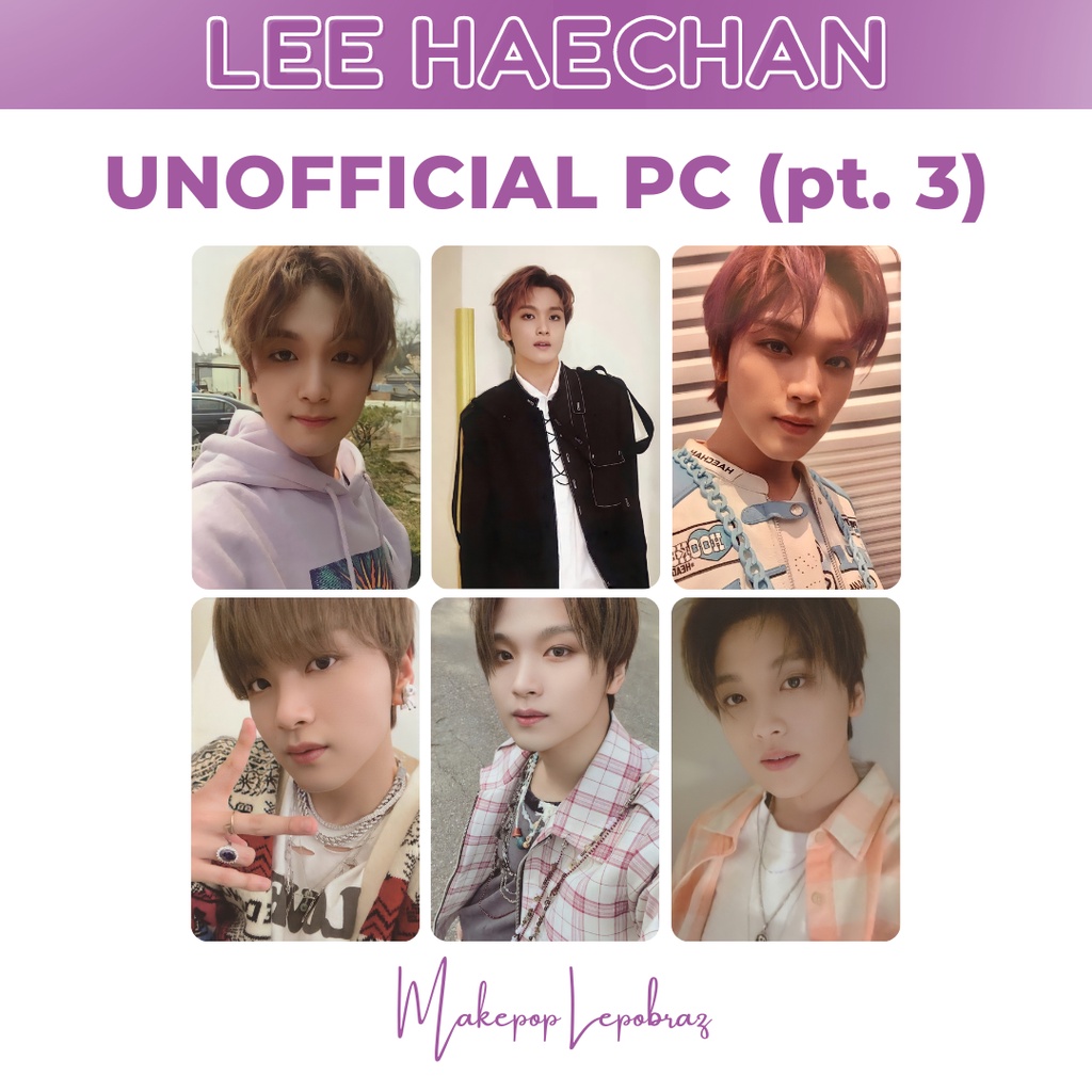 [PC ALBUM REPLIKA] [PART 3] HAECHAN CRAZY HAECHAN CHILLING HAECHAN BORING HAECHAN ROLLIN HAECHAN 1ST PLAYER HAECHAN THE DREAM SHOW