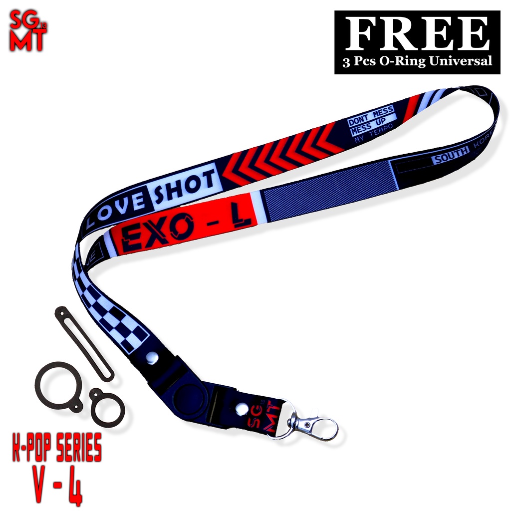 Lanyard K-POP SERIES Id card Name tag Gantungan Id card Gantungan HP Gantungan name tag Lanyard BTS Lanyard EXO Lanyard SEVENTEEN Lanyard TREASURE Lanyard NCT