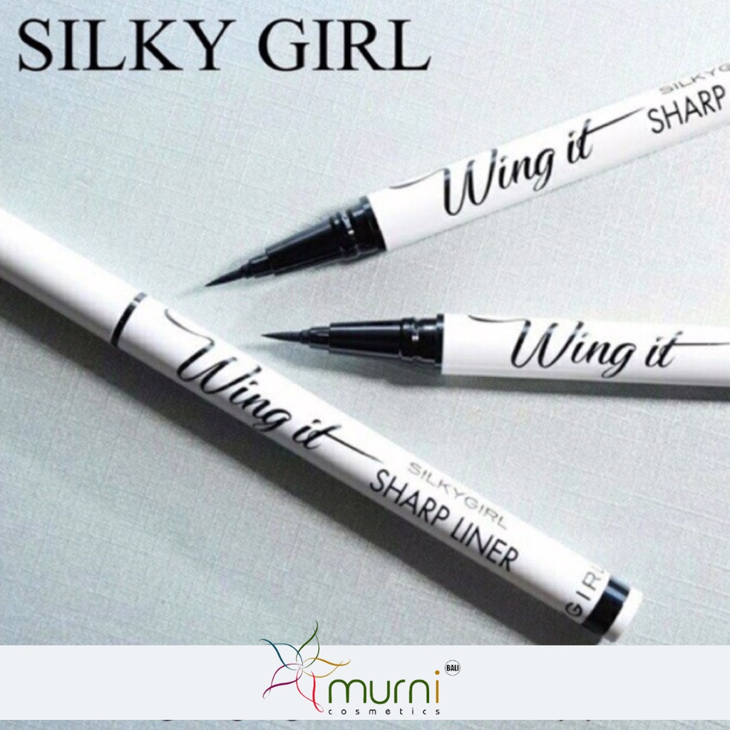 SILKYGIRL WING IT SHARP LINER 01 SUPER BLACK